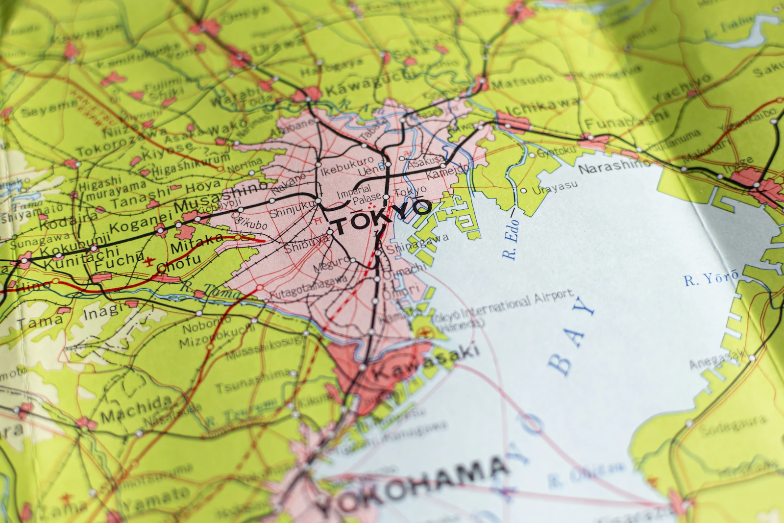 Map of Chiyoda, Tokyo